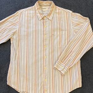 Buckle button up casual shirt. Size: L